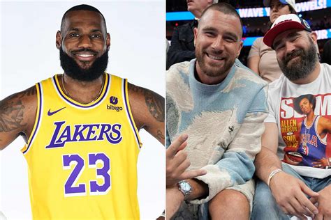 Lebron James Passes His Crown To Travis Kelce Amid Taylor Swift Romance