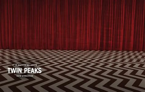 Обои Twin Peaks, Твин Пикс, Black Lodge, Чёрный Вигвам, Красная комната ...