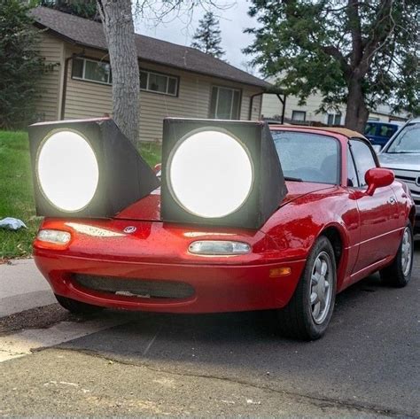 Customized Red Miata - Drift Car