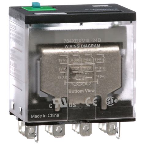 SCHNEIDER Socket Mounted 15 A Current Rating General Purpose Relay