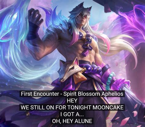 ♥『league Of Legends』♥ — Aurelion Solar Spirit Blossom Sett Voice Line