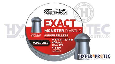 Plomb Mm Jsb Monster Diabolo Hyperprotec