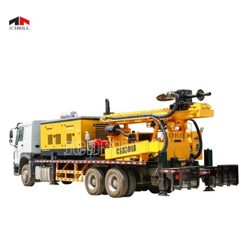 CSD300 Foundation Truck Bore Hole Drill Rigs Mining Water Well Drilling