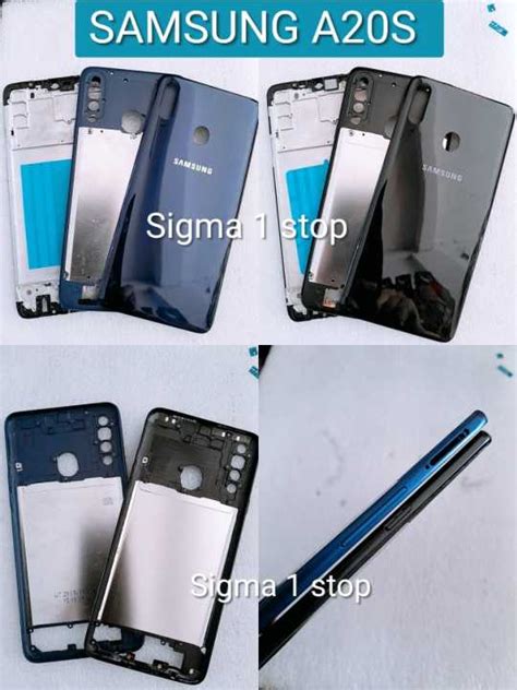 Casing Samsung A S A Housing Back Door Tutup Baterai Middle Frame