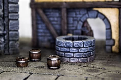 War World Gaming Complete Fantasy Village 28mm Heroic Scale Wargaming