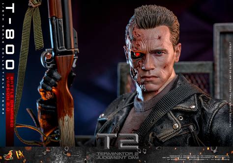 Hot Toys Reveals TERMINATOR 2 JUDGEMENT DAY Battle Damaged T 800 Action Figure GeekTyrant