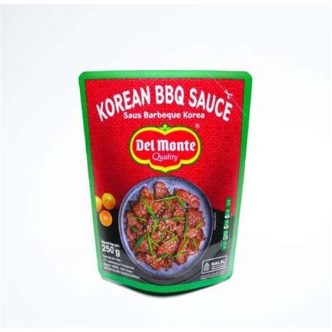 Jual Del Monte Korean Bbq Sause Barbeque Saus Gr Shopee Indonesia