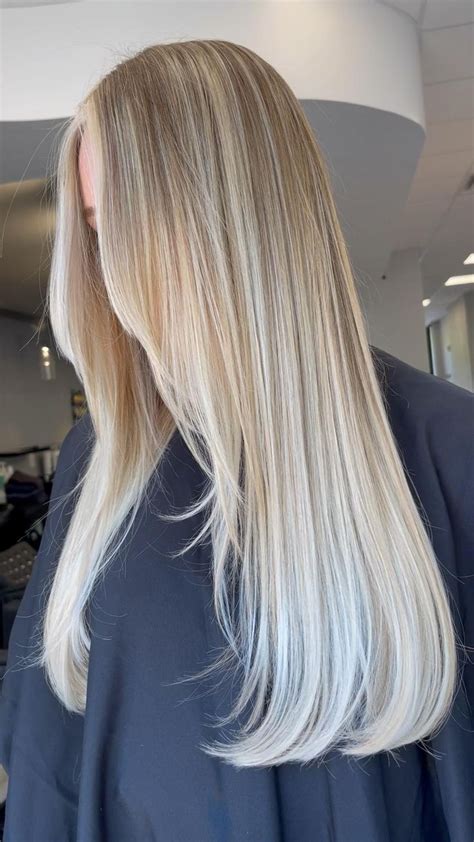 Blonde Balayage Highlights Long Curtain Bangs Haircut Long Hair Styles Straight