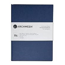 Archmesh Square Grid Notebook A4 Size 8 5X11 Inches Square Graph