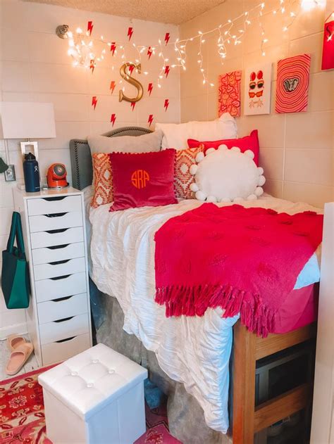 Preppy Dorm Room Dorm Room Styles College Dorm Room Decor Dorm Room