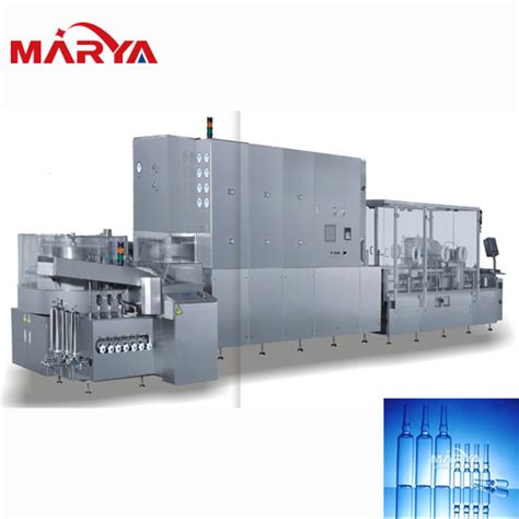 Shanghai Marya Cleanroom Ampoule Filling Machine Supplier With Servo