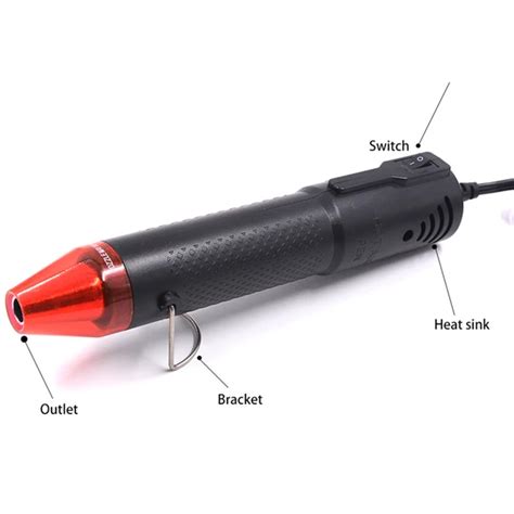 Heat Air Gun 220V Hot Gun DIY 8 Colors Heat Air Pen Manual Heating Setting Element Electric