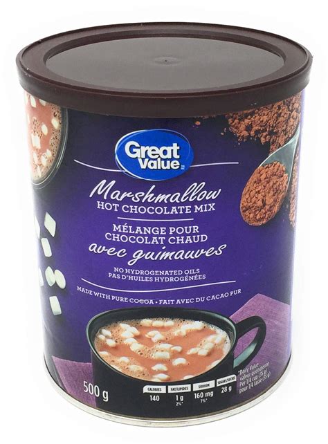 Great Value Marshmallow Hot Chocolate Mix G Oz Canadian Ebay