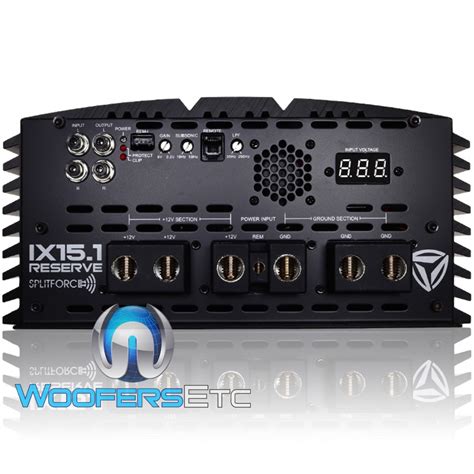 Incriminator Audio iX15.1 Monoblock 15,000W RMS Amplifier