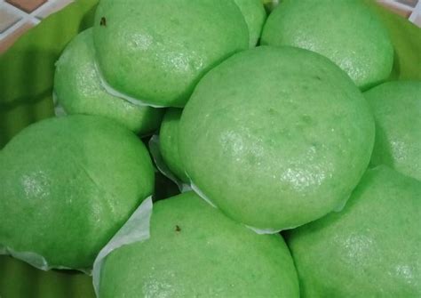 Resep Bakpao Pandan Isi Coklat Oleh Sri Rizki Cookpad