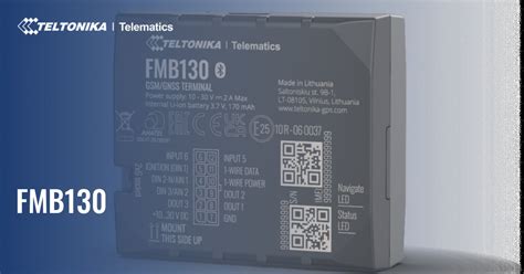 Fmb130 Advanced 2g Tracker With Flexible Inputs