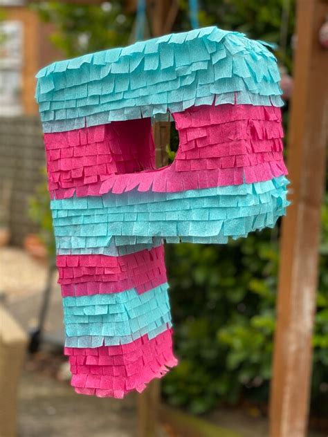 Letter Pinata Available In All Letters Of The Alphabet Etsy