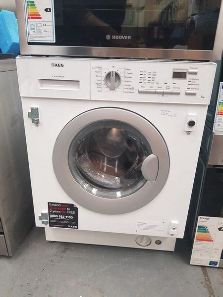 Aeg L61271bi 7kg Built In Washing Machine White Safeer Appliances Ltd