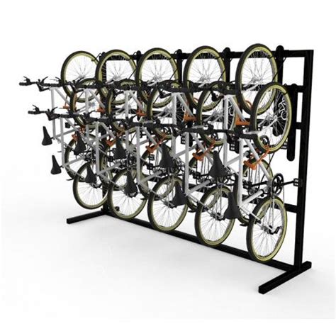 New Bike Rack Can Fit More Bikes Per Square Foot In Bike Rooms