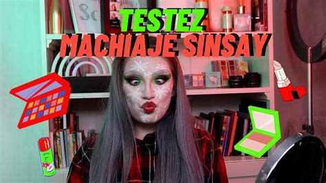 TESTEZ MACHIAJE SINSAY Partea 2 YouTube