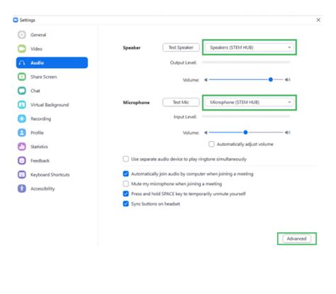 A Complete Guide On How To Adjust Your Zoom Audio Settings For Stem ...