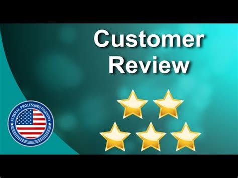 Federal Processing Registry Palm Harbor Great 5 Star Review By Maria