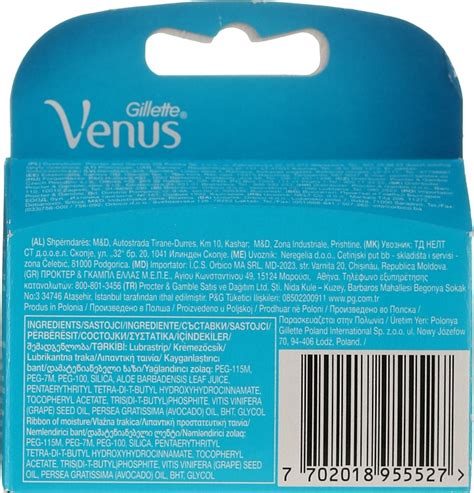 Gillette Venus Extra Smooth Lamette Di Ricambio Makeup It