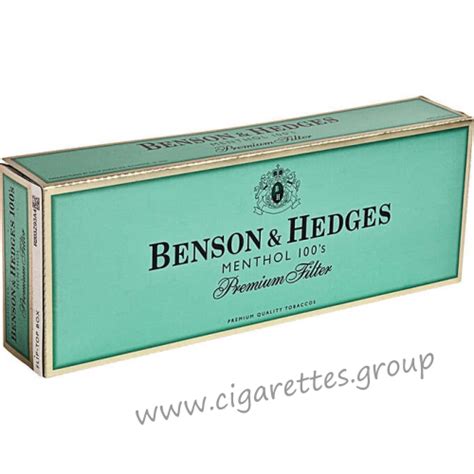 Benson & Hedges Menthol 100's [Box] Cigarettes | Cigarettes.Group