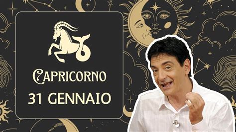 Capricorno Mercoled Gennaio Oroscopo Paolo Fox Innervositi