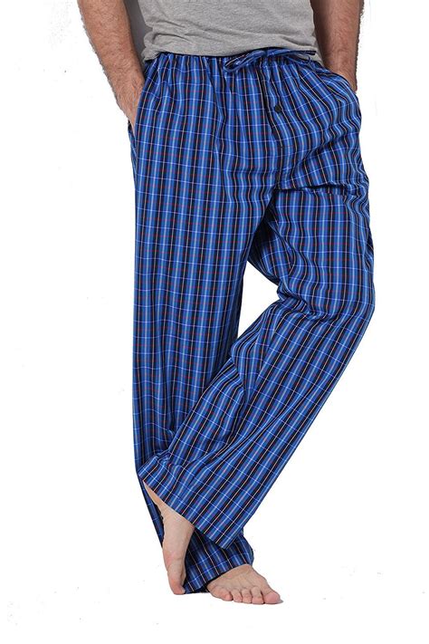 Cyz Mens 100 Cotton Poplin Pajama Lounge Sleep Pant