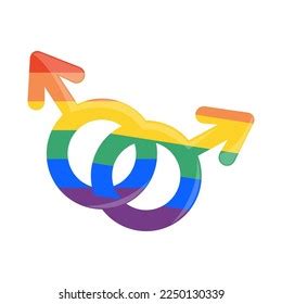 Lgbtq Gay Gender Symbols Icon Stock Vector Royalty Free Shutterstock