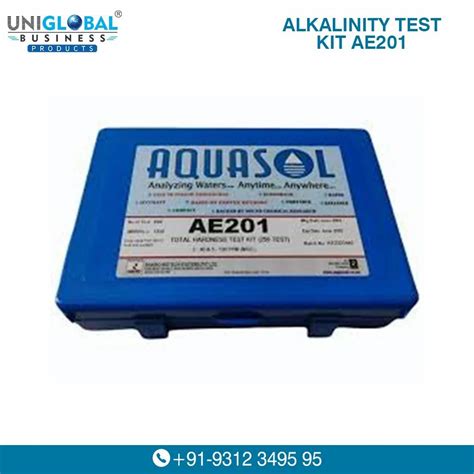 Portable Aquasol Water Hardness Test Kit AE201 Packaging Type Plastic