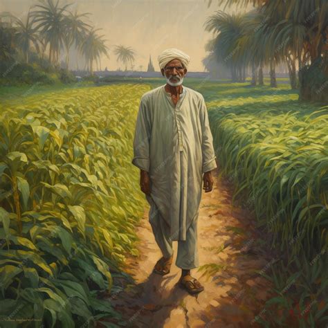 Premium AI Image | Indian Farmer