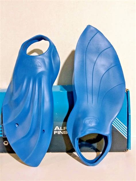 Aqua Sphere Alpha Fin Swim Fin Size Large Blue M10-11.5 W12-13 | Swim ...