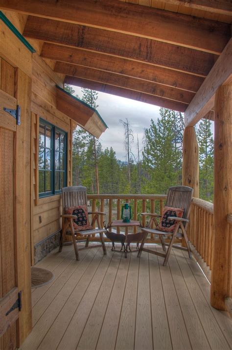 Private Porch On Meadowcreek Cabin Colorado Cabins Colorado Mountains