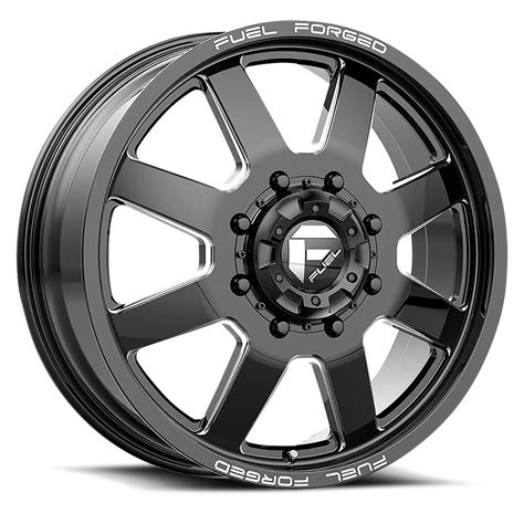 Fuel Dually Wheels FF09D - 8 Lug Front Wheels & FF09D - 8 Lug Front ...