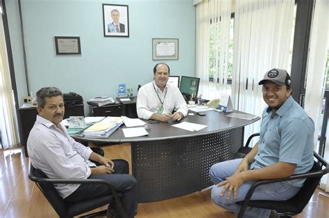 Agraer Recebe Visita De Cortesia De Vice Prefeito De Santa Rita Do