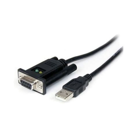 Startech Usb To Serial Adapter Null Modem Ftdi Usb Uart Chip Db9 9 Pin Usb To Rs232