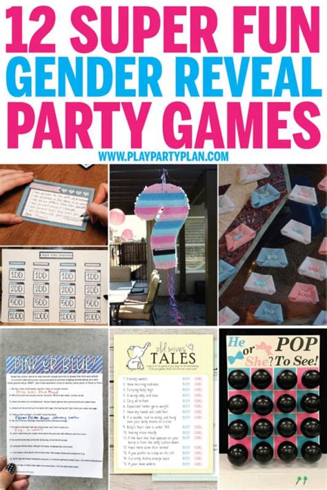 12 of the Best Gender Reveal Party Games Ever - Play Party Plan