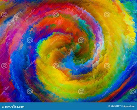 Energy of Colors stock illustration. Illustration of whirlpool - 64450127