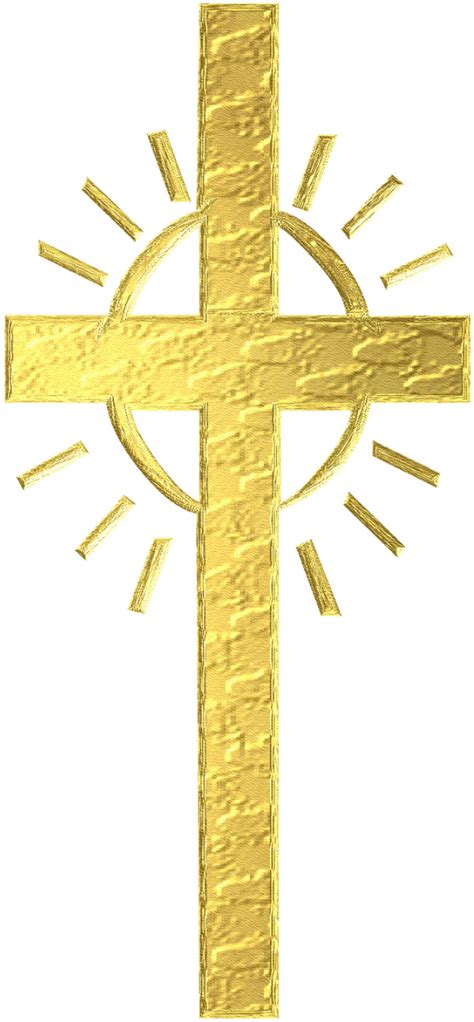 Download Christian Religion Symbol Clip Transparent Background Gold