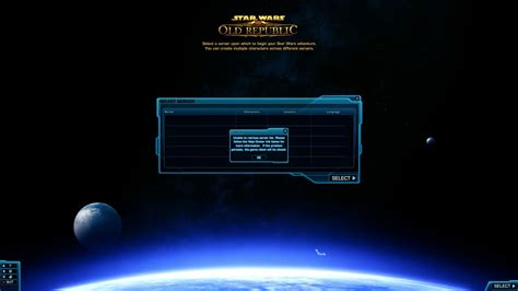 Swtor Unable To Retrieve Server List