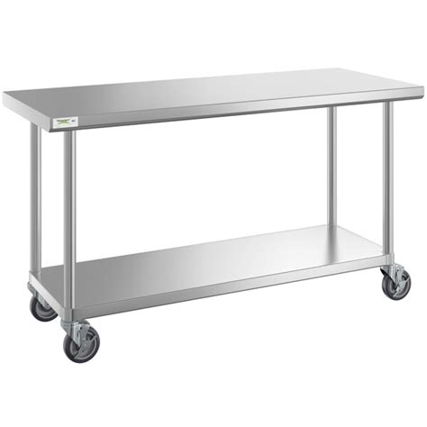 Regency 24 X 60 16 Gauge 304 Stainless Steel Commercial Work Table