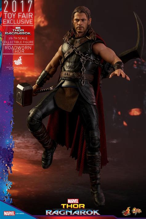 Toyhaven Hot Toys Toy Fair Exclusive Thor Ragnarok Th Scale Roadworn Thor Inch