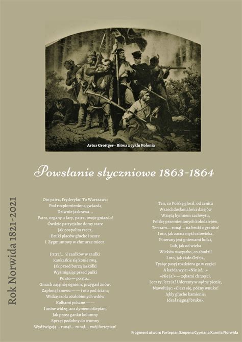 Powstanie Styczniowe 1863 1864 PSM WIKTORSKA