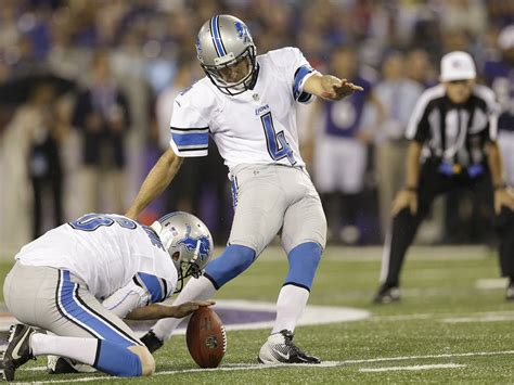 At 42 Detroit Lions Kicker Earns Admiration Ncpr News