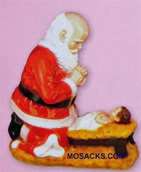 Kneeling Santa