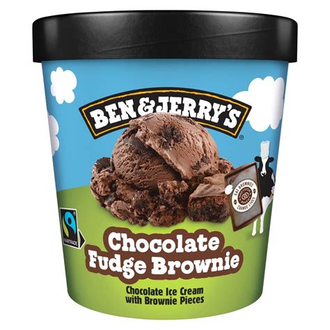 Ben And Jerrys Ice Cream Chocolate Fudge Brownie 465 Ml Best One