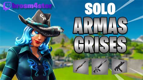 SOLO ARMAS GRISES CHALLENGE EN FORTNITE YouTube