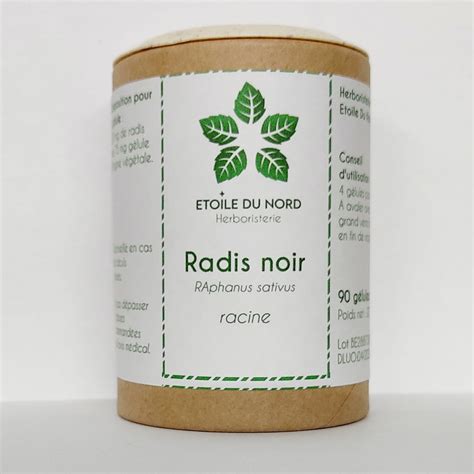 Radis Noir G Lules Herboristerie Etoile Du Nord Boutique En Ligne